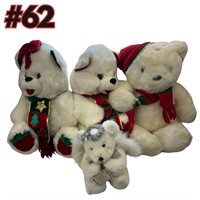 Vintage Christmas Bears Collection