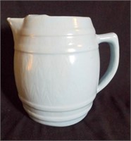 Blue pottery 7½" water pitcher