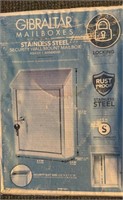 Gibraltar stainless steel mailbox,55.00$ eBay