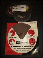 4 Grinding Discs & Sanding Weel Sand Paper