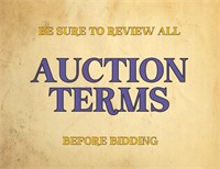 Please Read Simple Rules of Auction