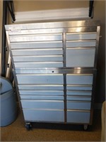 Heavy Duty 5ft Tall Stainless Steel Tool Chest