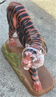 Hand painted ceramic tiger very pretty