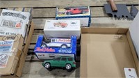 Banks, Toy Trucks