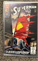 Comic book Superman #2 1993 â€œdeath of Superman