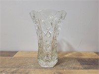 Crystal Cut Vase.