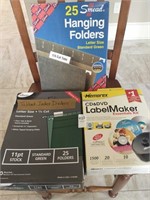 Hanging Folders, Tabbed Index Dividers, CD/DVD