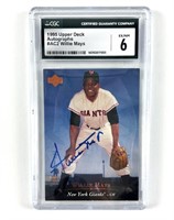 1995 Upper Deck Willie Mays Collectible Card