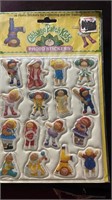 Cabbage Patch Kids 16 Photo Puffy Stickers