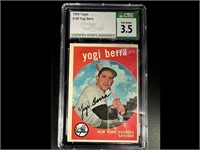 1959 Yogi Berra CSG 3.5 Baseball Card