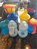 Sippy Cups / Plastic Straw Cups for Kids