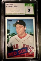1985 Roger Clemons CSG 8 Baseball Card