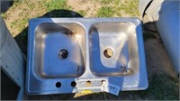 2 Bay Stainless Sink