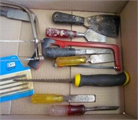 saws, coping saw, wood chisels