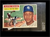 1956 Elston Howard CSG N/Grade Baseball Card