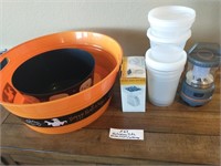 Halloween Tubs, Scales, Light, & Containers