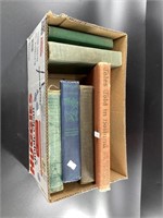 Collection of vintage and antique books