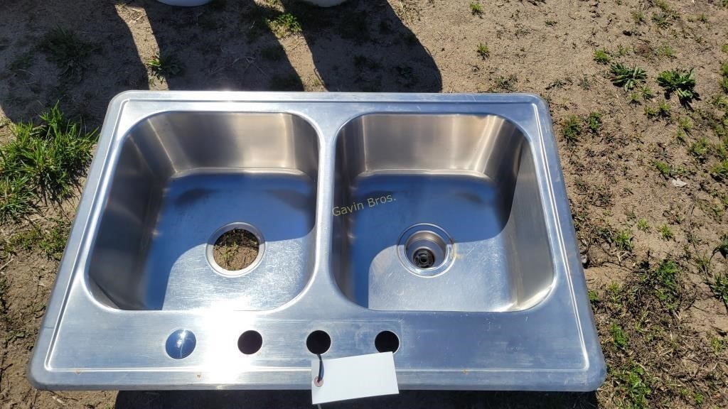 2 Bay Stainless Sink
