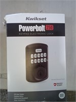 Kwikset Power Bolt Keypad Electronic Lock.