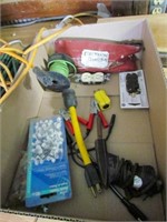 2- extension cords, soldering iron,