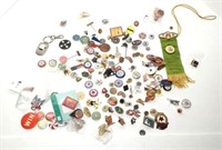 Tie Tacks, Hat Pins, Buttons & More