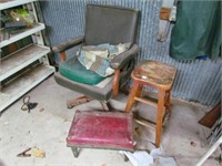 Bar stool, foot stool, office chair