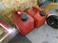 2- 2 gal gas cans