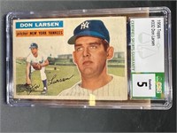 1956 Don Larsen CSG 5 Baseball Card