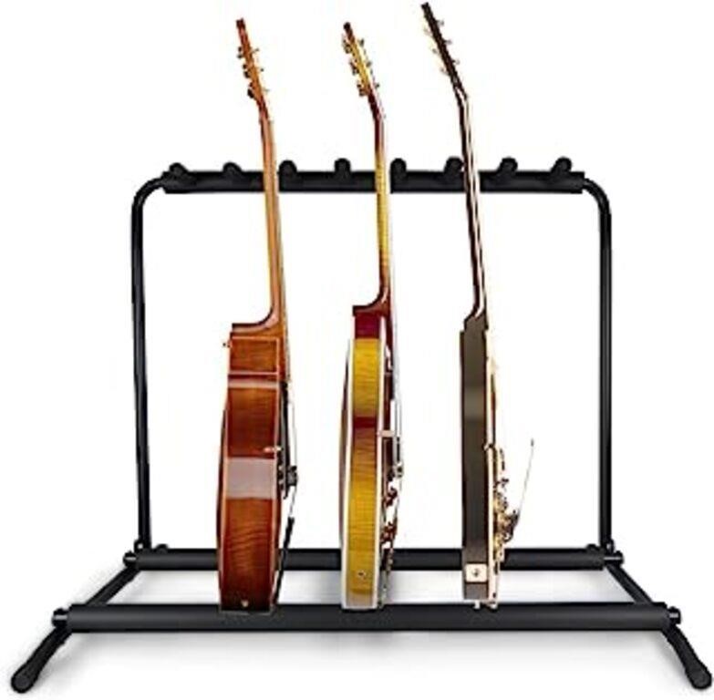 Pyle Multi Guitar Stand 7 Holder Foldable