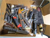 Misc hunting knives & pocket knives