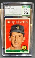 1958 Billy Martin CSG 6 Point 5 Baseball Card
