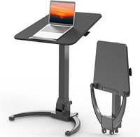 Joy Worker Foldable Mobile Standing Desk, Height