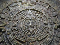 16" Diameter Aztec Calander / Wall Decor