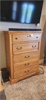 Oak Landing Solid Wood Chest Of Drawers