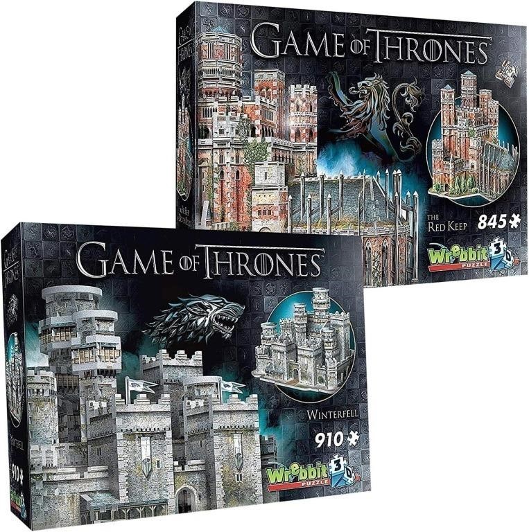 Wrebbit 3d Game Of Thrones Bundle Pack Includes