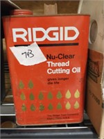 Ridgid Thread Cutting Oil