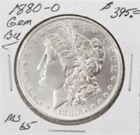 1880-O Morgan Silver Dollar Coin BU