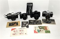 Canon Film Cameras- Lot of 4