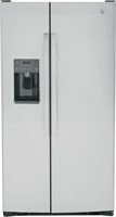 Ge 25.3 Cu. Ft. Side-by-side Refrigerator