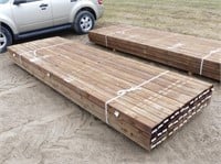 39 PCS. 4"x4"x12' PRESSURE TREATED LUMBER POSTS