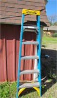 Werner fiberglass ladder, 6'