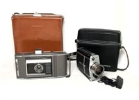 Polaroid Land Camera in Case & Argus Movie