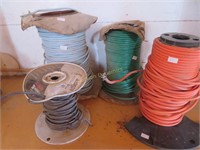 Four  Partial Reels of  Multi Wire