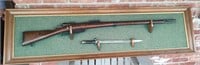 Antique Italian WW 1 Vetteri Rifle w/Bayonet