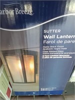 Harbor Breeze Sutter Wall Lantern .