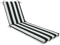 Pillow Perfect Stripe Indoor/outdoor Solid Back