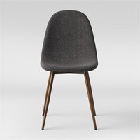 Copley Upholstered Dining Chair Dark Gray - Projec