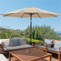 Wikiwiki 10 Ft Patio Umbrellas Outdoor Table