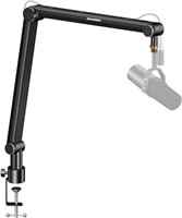 Aokeo Mic Arm, Boom Arm Microphone Stand Desk With