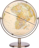 Annova 8" / 20cm World Globe Antique Globe Metal